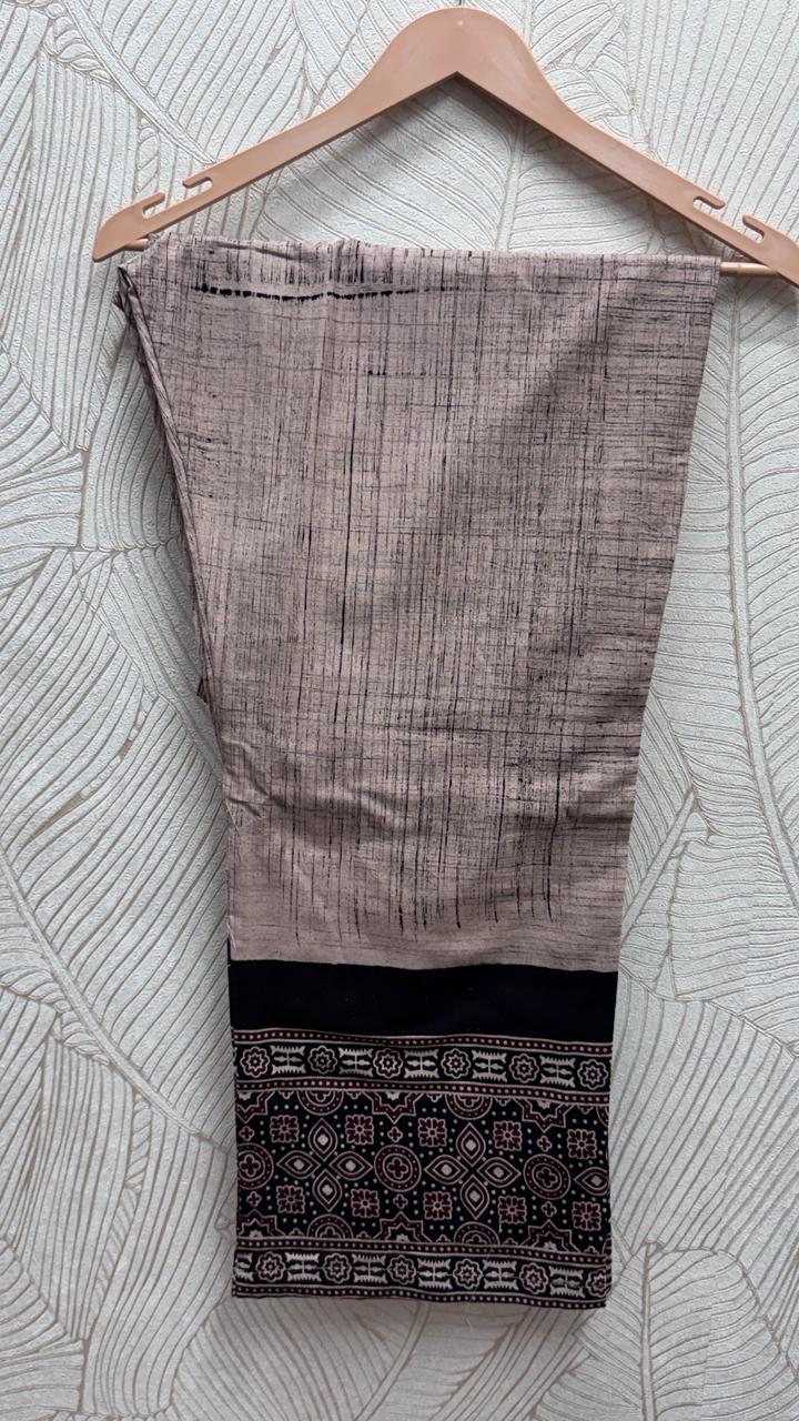 Brush print kaftan Co-Ord set by Kutch Poshak