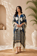 Pure Modal Silk V neck Kaftan