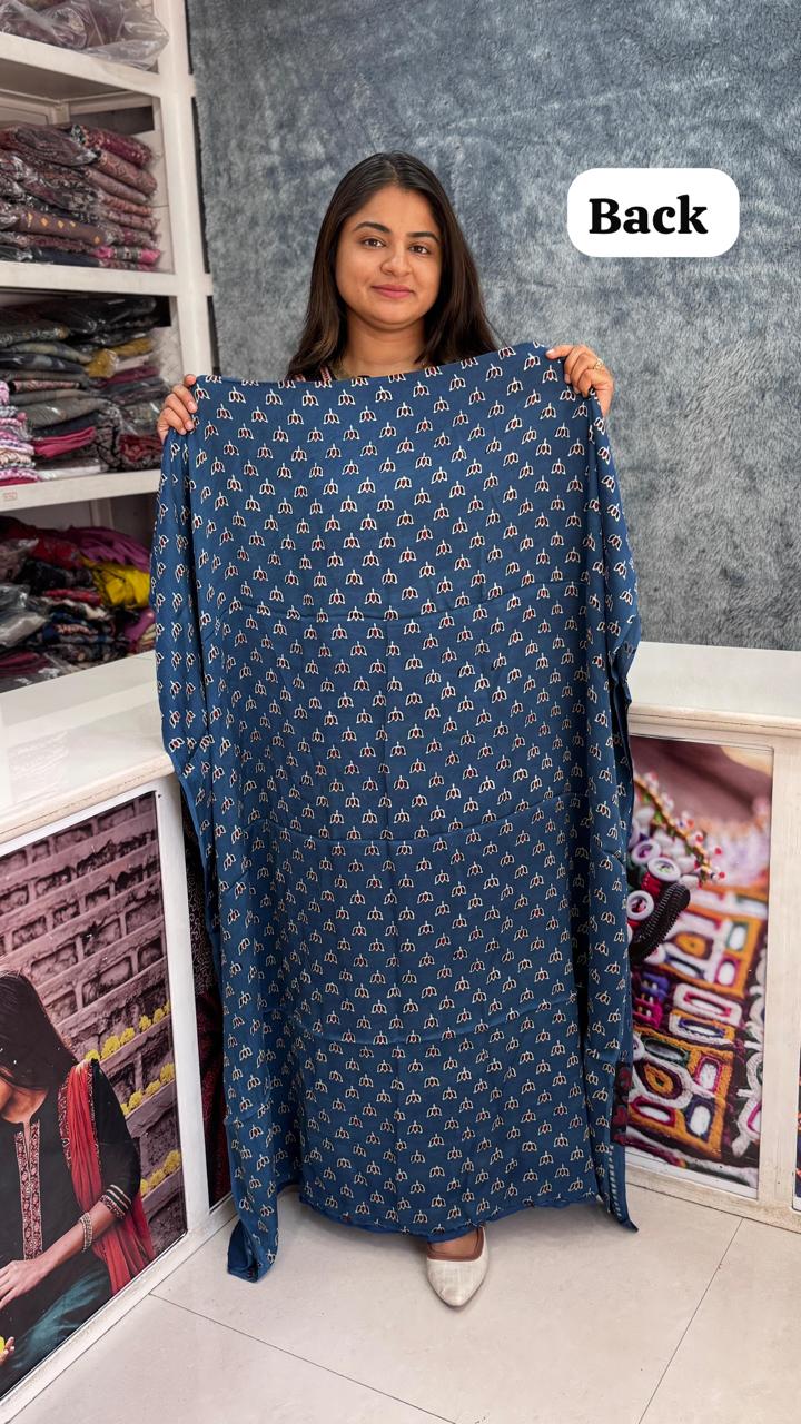 Modal Silk Designer Top/Kurta Fabric