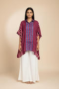 Modal Silk Kaftan Shirt
