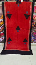 Beautiful Pure Modal Silk Ajrakh Stole showcasing premium design - Kutch Poshak