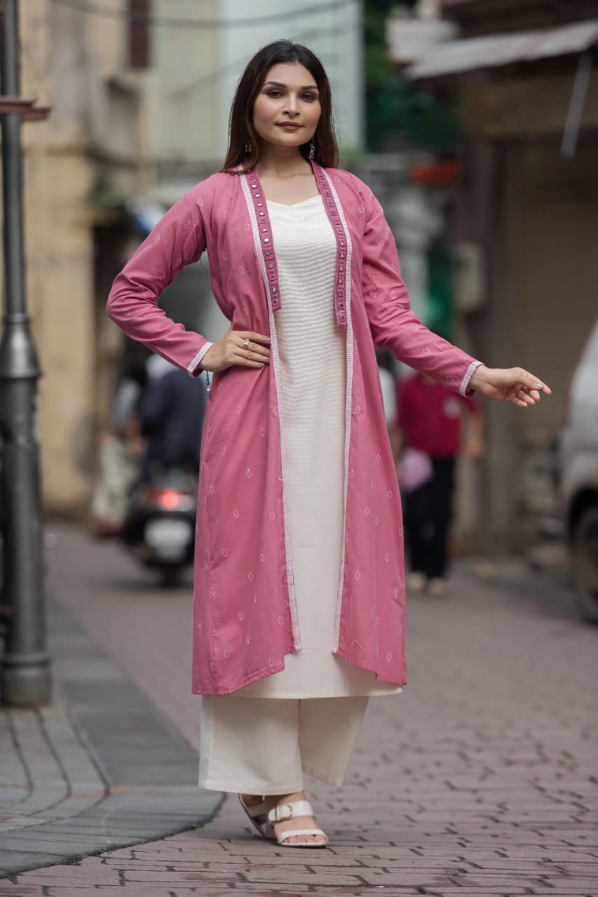 Jamdani Cotton 3pc Set