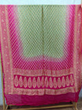 Pure Khadi Georgette Hand Bandhej Dupatta
