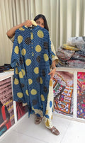 Modal Silk Kaftan Style Kurta+Plazo