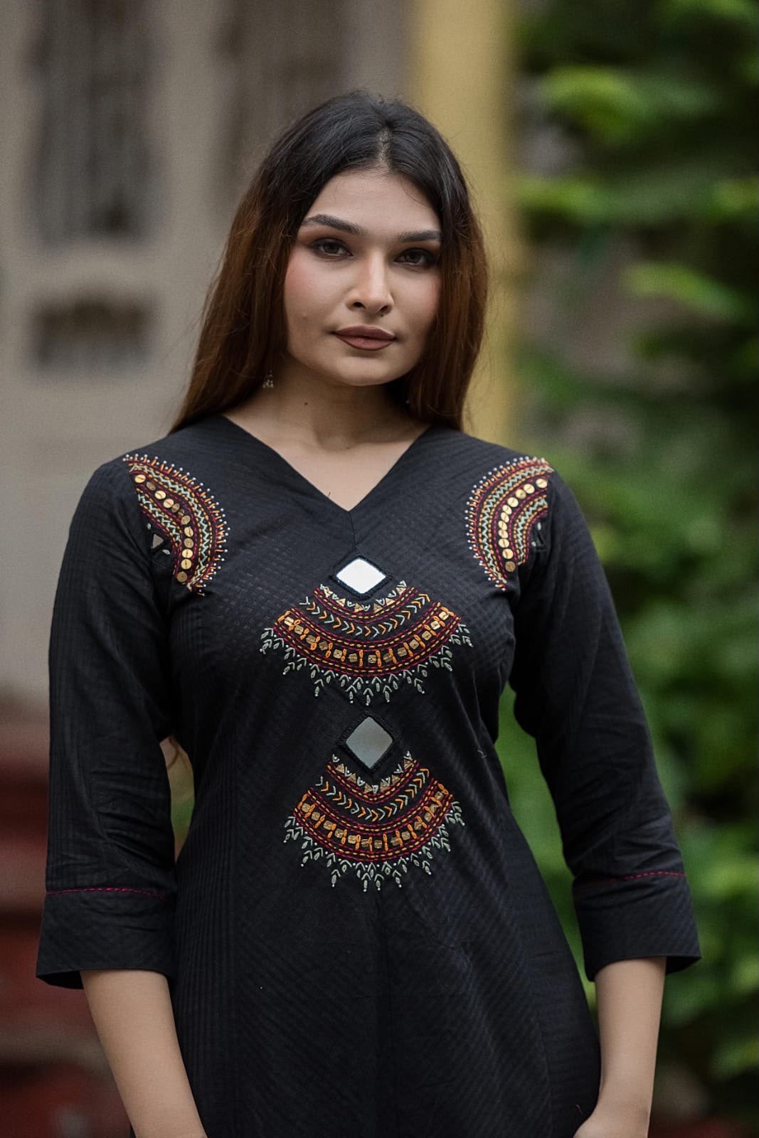 Handwork Kurta+Plazo Set