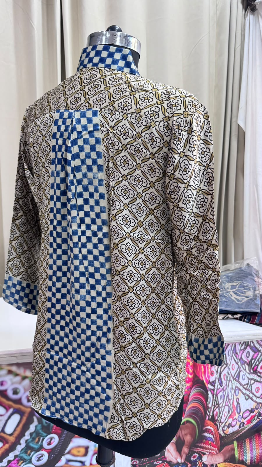 Modal Silk Antifit Ajrakh Shirts