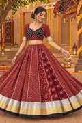 Ajrakh Cotton Chaniyacholi