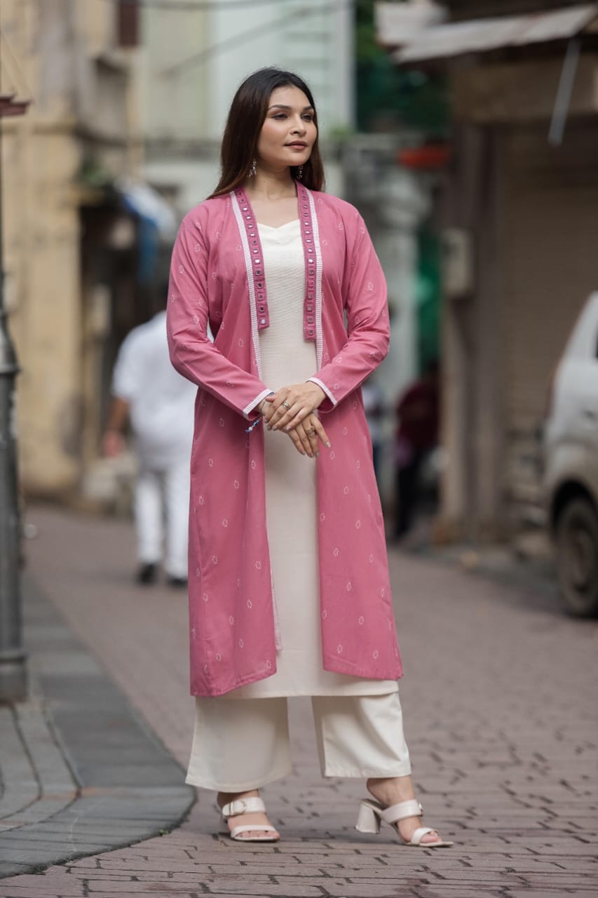 Jamdani Cotton 3pc Set