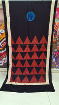 Pure Modal Silk Ajrakh Stole by Kutch Poshak