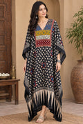 Pure Modal Silk V neck Kaftan