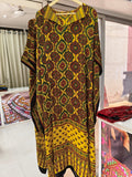Pure Modal Silk V neck Kaftan
