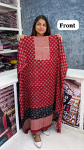 Modal Silk Designer Top/Kurta Fabric