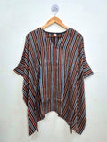 Modal Silk V- Neck Kaftan Top