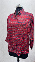 Pure Natural Ajrakh Full Sleeve Shirts