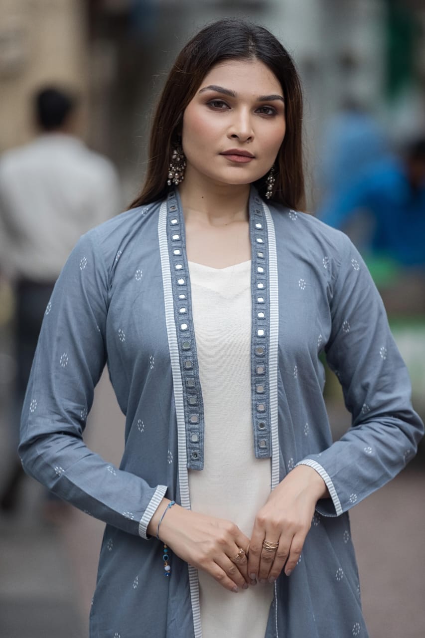 Jamdani Cotton 3pc Set