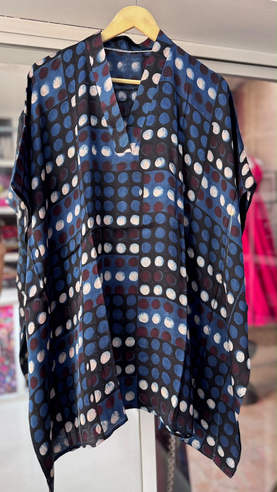 Modal Silk Kaftan Top