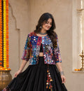 Multi Mirror Tukdi Patch Jacket