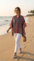 Modal Silk Kaftan Shirt