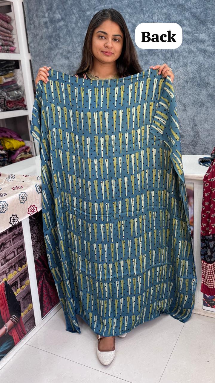 Modal Silk Designer Top/Kurta Fabric
