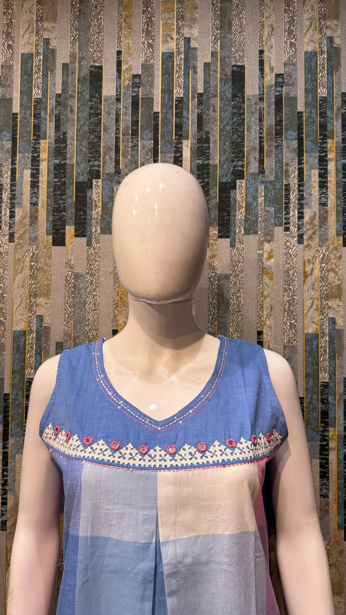 Madras chex Cotton Kurta+Pant