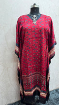 Pure Modal Silk V neck Kaftan