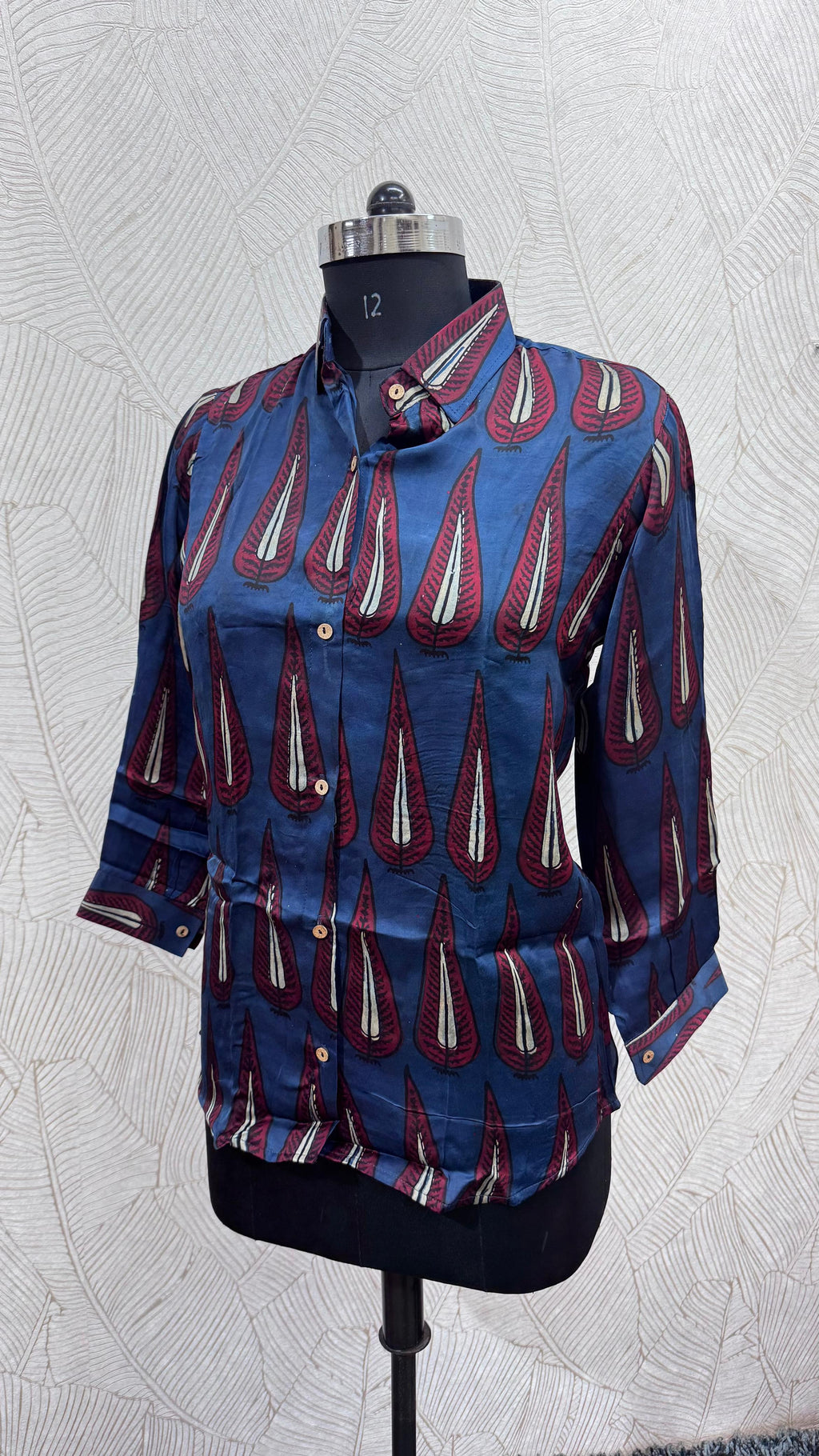 Pure Natural Ajrakh Full Sleeve Shirts