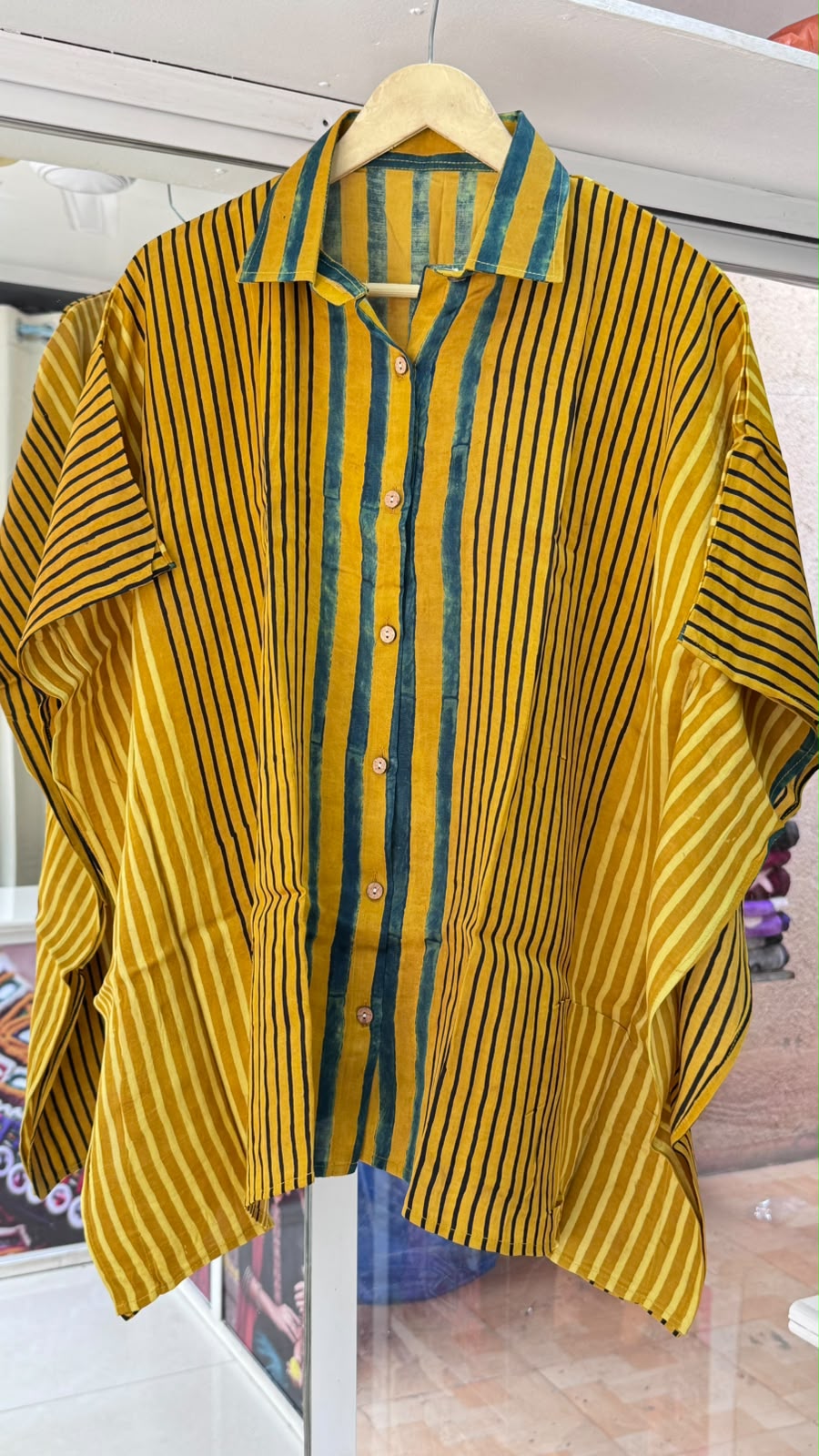 Modal Silk Kaftan Shirt