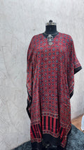 Pure Modal Silk V neck Kaftan