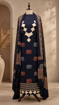 Modal Silk Unstitched 2pc Suit