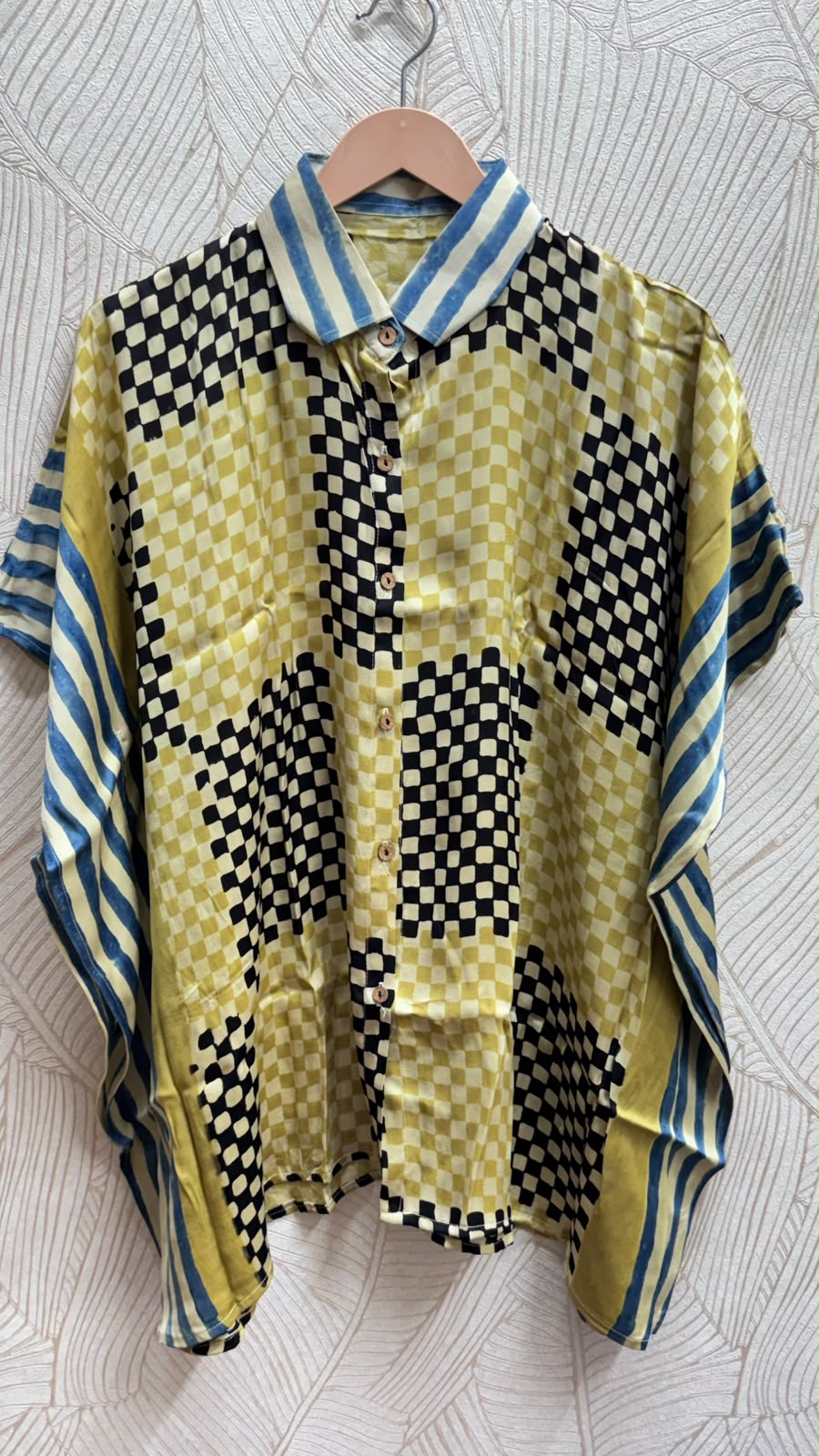 Modal Silk Kaftan Shirt