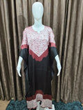 Close up of Single Shade Pure Modal Silk Stitched Shibori - Kutch Poshak