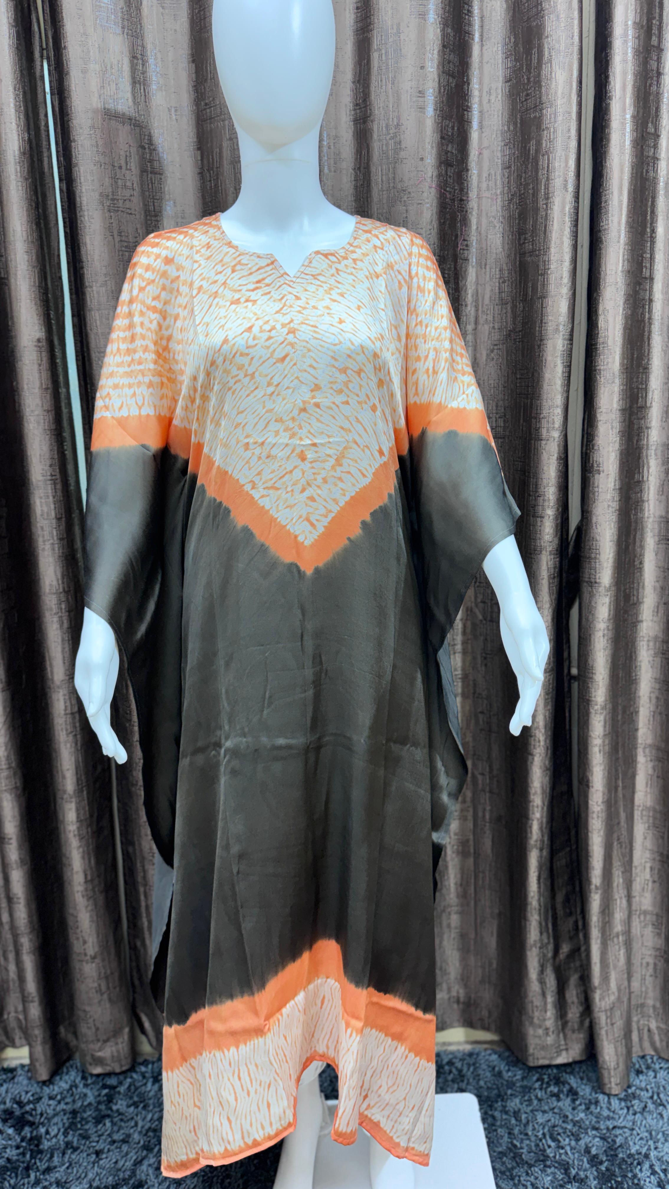 Single Shade Pure Modal Silk Stitched Shibori by Kutch Poshak