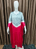 Kutch Poshak exclusive Single Shade Pure Modal Silk Stitched Shibori