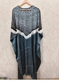 Beautiful Single Shade Pure Modal Silk Stitched Shibori showcasing premium design - Kutch Poshak