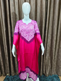 Beautiful Single Shade Pure Modal Silk Stitched Shibori showcasing premium design - Kutch Poshak